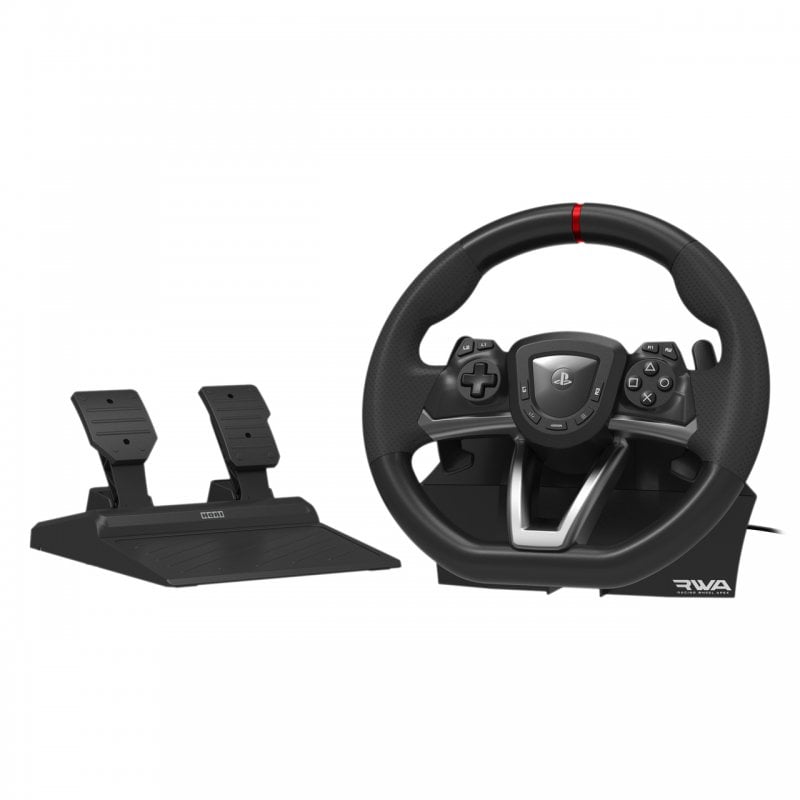 Hori Racing Wheel APEX Schwarz Lenkrad + Pedale für PC, PlayStation 4, PlayStation 5