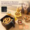 Cosori Turbo Tower Ceramic Heißluftfritteuse 10,8 l, 2630 W, Doppelkorb, Touchscreen
