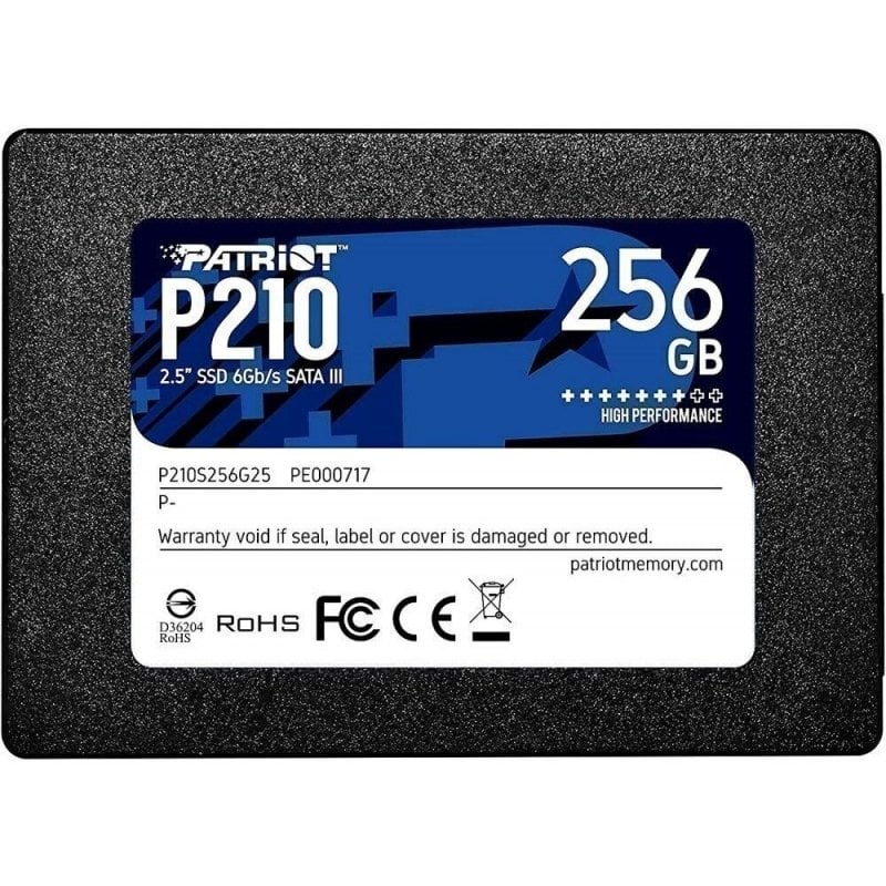 Patriot P210 2,5-Zoll-SSD 256 GB SATA 3