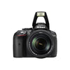 NIKON D3500 Spiegelreflexkamera mit 24,2 Megapixel + Kit-Objektiv AF-P 18–55 mm F3,5–5,6G VR + Tasche