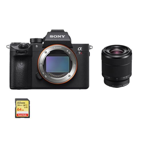 Sony Alpha 7R III Systemkamera mit 42,4 Megapixel + SEL 28–70 mm F3,5–5,6 OSS + 64-GB-SD-Karte