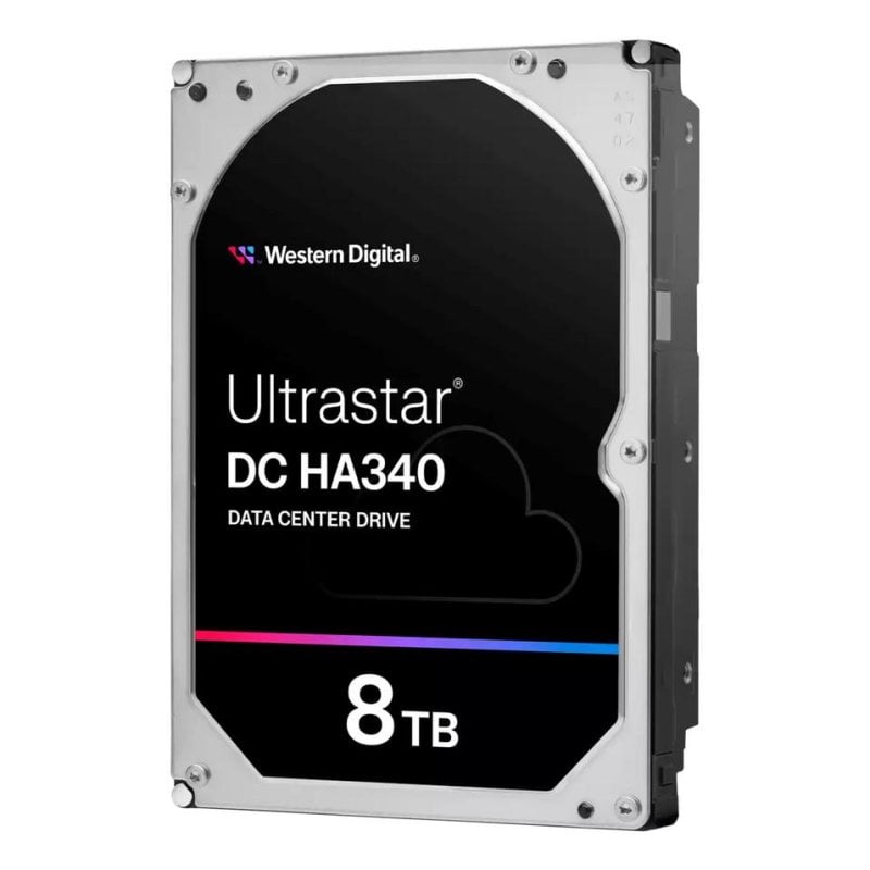 Festplatte Western Digital Ultrastar DC HA340 8 TB HDD 7200 U/min SATA 256 MB