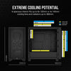 Corsair 3000D AIRFLOW aus gehärtetem Glas, USB 3.0, Schwarz