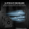 Corsair 3000D AIRFLOW aus gehärtetem Glas, USB 3.0, Schwarz