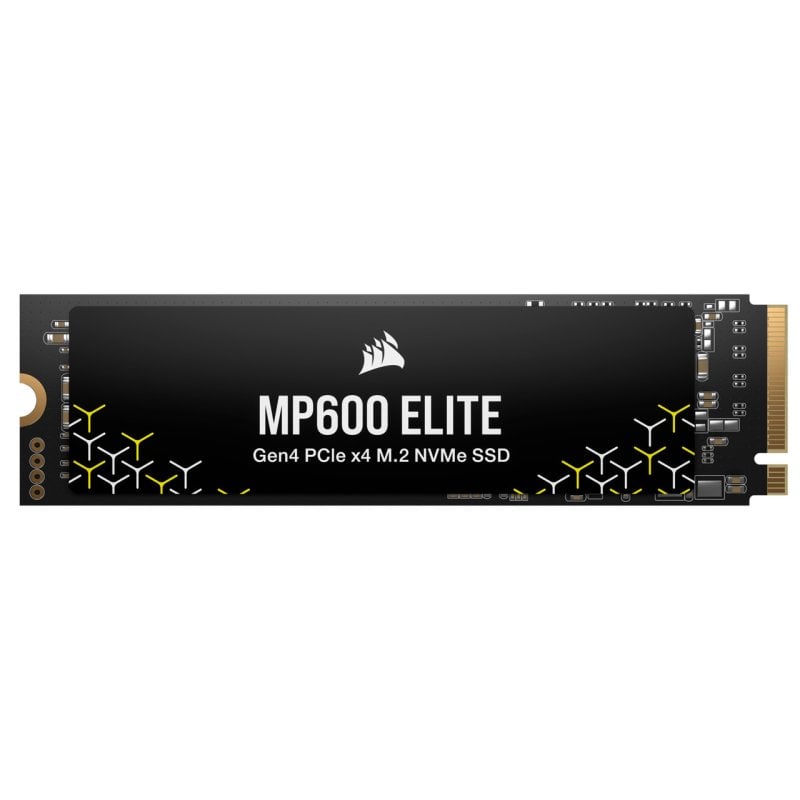 Corsair MP600 ELITE 2 TB SSD PCIe Gen4 x4 NVMe M.2 3D-TLC-NAND ohne Kühlkörper