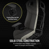 Corsair T3 Rush v2 Gaming-Stuhl in Anthrazit mit anthrazitfarbenen Polstern