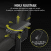Corsair T3 Rush v2 Gaming-Stuhl in Anthrazit mit anthrazitfarbenen Polstern