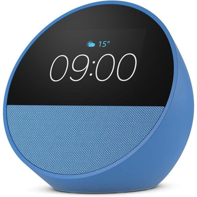 Lautsprecher Amazon Echo Spot Blau mit Alexa, Touchscreen, 2,1 W