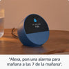 Lautsprecher Amazon Echo Spot Blau mit Alexa, Touchscreen, 2,1 W