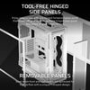 Corsair 5000T Mid-Tower EATX mit gehärtetem Glas und USB-C, weiß