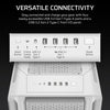 Corsair 5000T Mid-Tower EATX mit gehärtetem Glas und USB-C, weiß