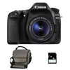 CANON EOS 80D + 18-55 IS STM, 3 Jahre Garantie + Tasche + 4 GB SD-Karte