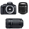 CANON EOS 1300D + 18-55 IS II + 55-250 IS STM – 3 Jahre Garantie