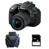 NIKON D5300 + 18-55 VR + Tasche + 4 GB SD-Karte