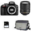 NIKON D3400 + 18–105 VR + Tasche + 4 GB SD-Karte