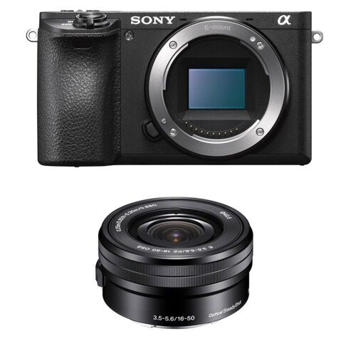 SONY ALPHA 6500 SCHWARZ + 16–50