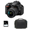 NIKON D5600 + 18-55 VR + Tasche + 4 GB SD-Karte