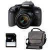 CANON EOS 800D + 18-55 IS STM + Tasche + 4 GB SD-Karte