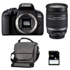CANON EOS 800D + 18-200 IS mit 3 Jahren Garantie + Tasche + 4 GB SD-Karte