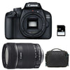 CANON EOS 4000D + 18-135 IS mit 3 Jahren Garantie + Tasche + 4 GB SD-Karte