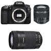 CANON EOS 90D + 18-55 IS STM + 55-250 IS STM – 3 Jahre Garantie