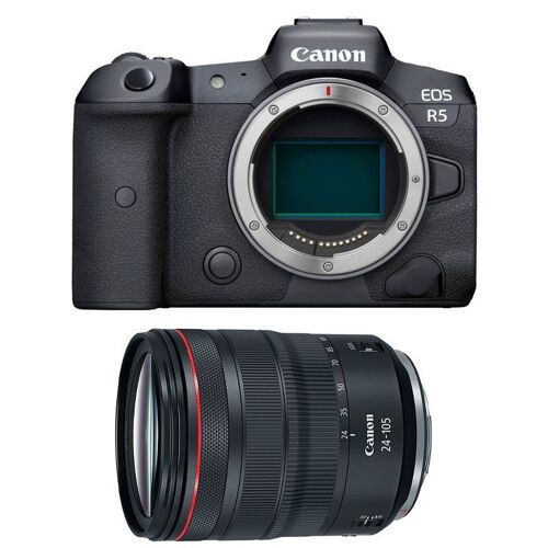 CANON EOS R5 + RF 24–105 mm f/4L IS USM – 3 Jahre Garantie