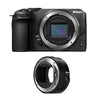 NIKON Z30 Hybridkamera – 20,9 Megapixel – 4K – Schwarz + FTZ II-Adapter