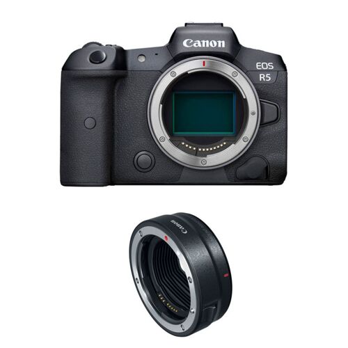 Canon EOS R5 (ohne Objektiv) + EF-EOS-R-Adapterring