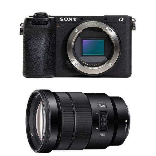 SONY ALPHA 6700 Systemkamera – Objektiv 18–105 mm f/4 – 26 Megapixel – 4K – 5-Achsen-Bildstabilisierung