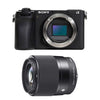 SONY ALPHA 6700 Systemkamera – SIGMA 30 mm F1,4 Objektiv – 26 Megapixel – 4K – 5-Achsen-Bildstabilisierung