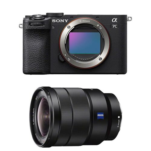 Hybridkamera – SONY – ALPHA 7C II – 33 Megapixel – 4K-Video – FE-Objektiv 16–35 f/4