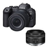 CANON EOS R6 MARK II + RF-Objektiv 24–105 mm f/4–7,1 IS STM + RF 50 mm f/1,8 STM – 3 Jahre Garantie