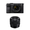 SONY ALPHA 7C II Schwarz + Objektiv FE 28–60 mm f/4–5,6 + FE 50 mm f/1,8 – 3 Jahre Garantie