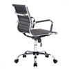 Bürostuhl Equip 651002, ergonomisch, Kunstleder, schwarz, Chrom, Armlehnen