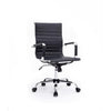 Bürostuhl Equip 651002, ergonomisch, Kunstleder, schwarz, Chrom, Armlehnen