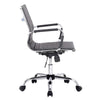 Bürostuhl Equip 651002, ergonomisch, Kunstleder, schwarz, Chrom, Armlehnen