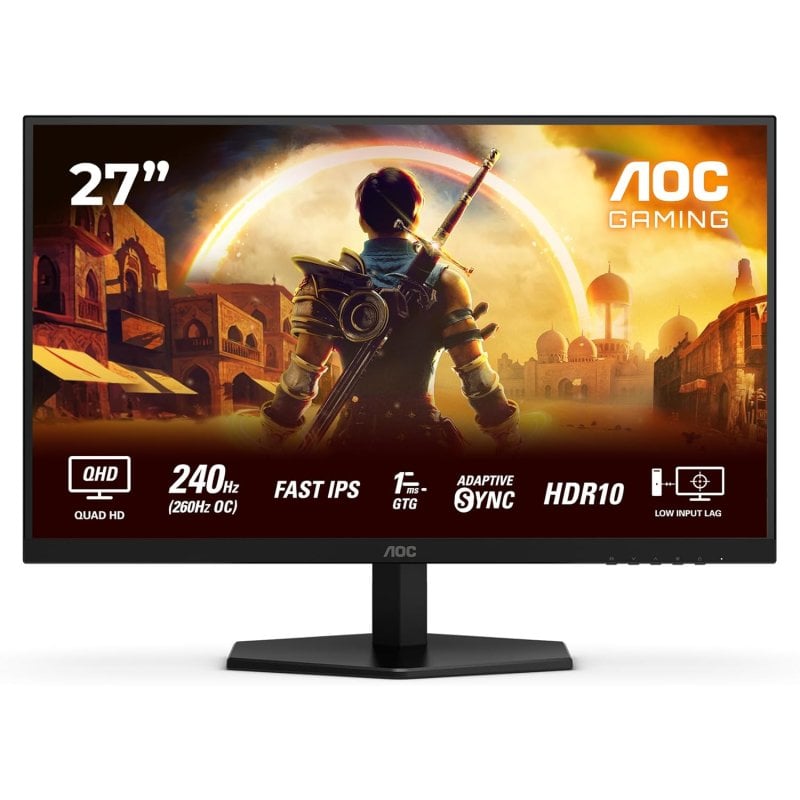 27-Zoll-Monitor, QHD, Fast IPS, 240 Hz, 1 ms, AdaptiveSync 27-Zoll-Monitor, QHD, Fast IPS, 240 Hz, 1 ms, AdaptiveSync