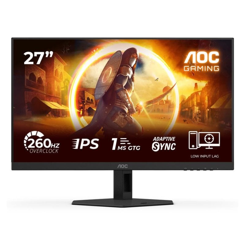 AOC G4 27G4ZRE 27-Zoll-Monitor, Full HD, 260 Hz, Fast IPS, HDR10, 0,3 ms