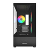 PC-Gehäuse Sharkoon MK6 RGB Weiß Mikro-ATX Midi-Tower RGB-LED-Lüfter PC-Gehäuse Sharkoon MK6 RGB Weiß Mikro-ATX Midi-Tower RGB-LED-Lüfter