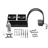 Flüssigkeitskühlung Be quiet Silent Loop 3 240 mm 2 Lüfter RGB mehrfarbig