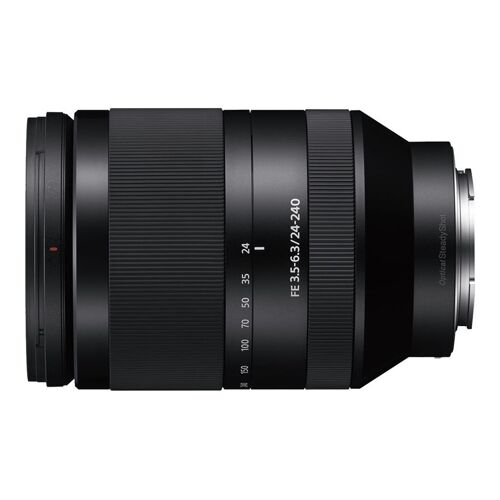 Sony SEL24240 – Zoomobjektiv – 24 mm – 240 mm – f/3,5–6,3 FE OSS – Sony E-Mount – für Cinema Line; a VLOGCAM; a1; a1 II; a6700; a7 IV; a7 V; a7C; a7C II; a7CR; a7R V; a9 III