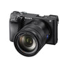 Sony a6300 ILCE-6300 – Digitalkamera – spiegellos – 24,2 MP – APS-C – 4K / 30 fps – nur Gehäuse – WLAN, NFC – schwarz