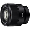 Sony SEL85F18 – Teleobjektiv – 85 mm – f/1,8 FE – Sony E-Mount – für Cinema Line; a VLOGCAM; a1; a1 II; a6700; a7 IV; a7 V; a7C; a7C II; a7CR; a7R V; a9 III