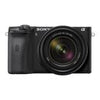 Sony a6600 ILCE-6600M – Digitalkamera – spiegellos – 24,2 MP – APS-C – 4K / 30 fps – 7,5-facher optischer Zoom, E-Objektiv 18–135 mm OSS – WLAN, NFC, Bluetooth – schwarz