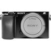 Sony a6100 ILCE-6100 – Digitalkamera – spiegellos – 24,2 MP – APS-C – 4K / 30 fps – nur Gehäuse – WLAN, NFC, Bluetooth – schwarz