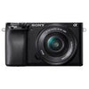 Kamera, spiegelloses System, Digitalkamera – spiegellos – 24,2 MP – APS-C – 4K / 30 fps – 3-facher optischer Zoom, 16–50-mm-Objektiv – WLAN, NFC, Bluetooth – schwarz