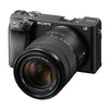SONY ALPHA 6400 SCHWARZ + 18–135, 3 Jahre Garantie