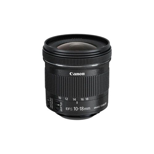 Canon EF-S-Objektiv – Weitwinkel – 10 mm – 18 mm – f/4,5–5,6 IS STM – Canon EF/EF-S – für EOS 100, 1200, 650, 70, 700, Kiss X6i, Kiss X7, Kiss X70, Kiss X7i, Rebel SL1, Rebel T5i