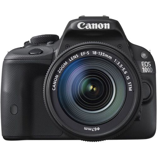 Canon EOS 100D Spiegelreflexkamera mit 18 Megapixel + EF-S 18-135 IS STM-Objektiv im Set