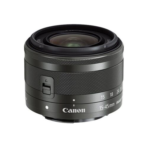 Canon EF-M-Objektiv – Zoomfunktion – 15 mm – 45 mm – f/3,5–6,3 IS STM – Canon EF-M – für EOS Kiss M, Kiss M2, M, M10, M100, M2, M200, M3, M5, M50, M50 Mark II, M6, M6 Mark II